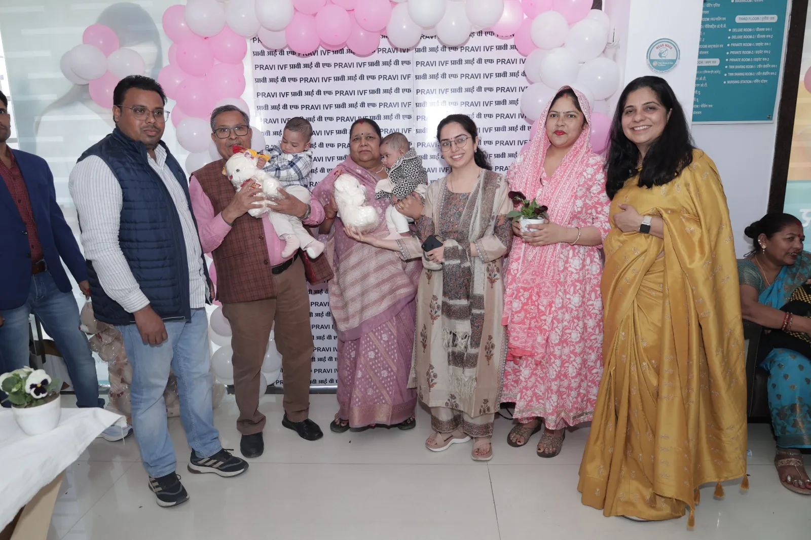 Families who completed their journey with us at PRAVI IVF Kanpur